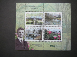 Botanical Garden - Bridges Flowers Architecture # Lithuania Lietuva Litauen Lituanie Litouwen #1 2023 MNH - Lituania