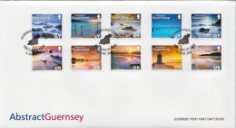 Guernsey Set On FDC - Other & Unclassified