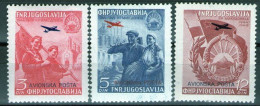YUGOSLAVIA 1949 - The 5th Anniversary Of The Founding Of People's Republic Macedonia Airmail MNH - Neufs