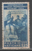 Vaticano 1935 - Congresso Giuridico 1,25 L. (con Ossidazioni)         (g9607) - Gebraucht
