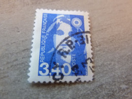 Marianne De Briat - 3f.40 - Yt 2716 - Bleu - Oblitéré - Année 1991 - - 1989-1996 Marianna Del Bicentenario