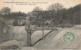 St Pierre Montlimart * 1905 * Mines D'or De La Bellière N°136 * Puits St Paul Et St Jean * Thème Mine Mineurs - Autres & Non Classés