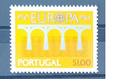 1984 - Portugal - EUROPA CEPT 25 Years - Continent + Madeira - MNH - 1+1 Stamps - Neufs