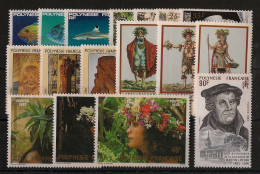 POLYNESIE - Année Complète 1983 - Du N°YT. 192 Au N°208 - Neuf Luxe ** / MNH / Postfrisch - Komplette Jahrgänge