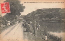 St Malo De Phily * Les Pêcheurs Sur Les Bords De La Vilaine * Pêche à La Ligne * Concours ? - Autres & Non Classés