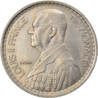 Monnaie, Monaco, Louis II, 20 Francs, Vingt, 1947, Poissy, TTB, Copper-nickel - 1922-1949 Louis II