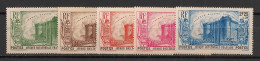 AEF - 1939 - N°YT. 72 à 76 - Révolution Française - Neuf Luxe ** / MNH / Postfrisch - Nuevos