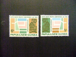 52 PAPUA NEW GUINEA / NUEVA GUINEA 1965 / URBANIZACION / YVERT 78 / 79 MNH - Papua New Guinea