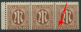 Bizone 1945 Am. Druck Mit Plattenfehler 6x V, Papier X Postfrisch (R7479) - Mint