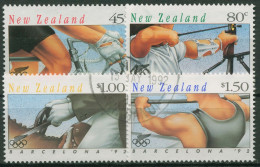 Neuseeland 1992 Olympische Sommerspiele Barcelona 1226/29 Gestempelt - Used Stamps