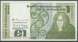 Irland 1 Pound 01.11.1979, Queen Medb, KM 70 B, Fast Kassenfrisch (K64) - Irlanda