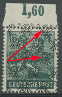 Bizone 1948 Netzaufdruck Mit Aufdruckfehler 42 IIa P OR Ndgz AF PI Postfrisch - Neufs