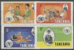Tansania 1979 Internationales Jahr Des Kindes 123/26 Postfrisch - Tanzania (1964-...)