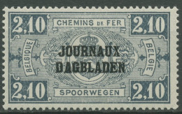 Belgien 1929 Zeitungspaketmarke Mit Aufdruck ZP 32 Mit Falz - Journaux [JO]
