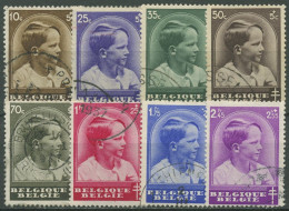 Belgien 1936 Kampf Gegen Die Tuberkulose Kronprinz Baudouin 434/41 Gestempelt - Used Stamps