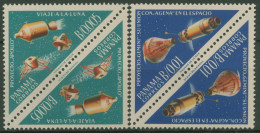 Panama 1964 Raumfahrt Apollo Gemini Kehrdruckpaare 724/25 KD Postfrisch - Panama