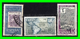 ESPAÑA.-  SELLOS AÑOS 1973 -. CENTENARIO DE LA IMPRENTA -. SERIE .- - Used Stamps