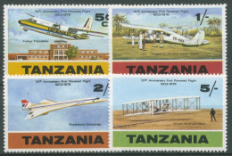 Tansania 1978 75 Jahre Erster Motorflug Der Brüder Wright 117/20 Postfrisch - Tanzania (1964-...)