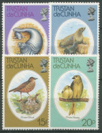 Tristan Da Cunha 1979 Vögel Und Robben Seebär 253/56 Postfrisch - Tristan Da Cunha