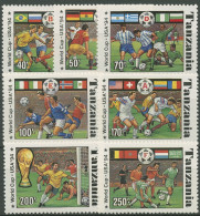 Tansania 1994 Fußball-WM In Den USA Spielszenen 1759/65 Postfrisch - Tanzania (1964-...)