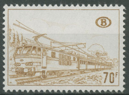 Belgien 1972/1976 Eisenbahnpaketmarke Elektrolokomotive EP 347 Zx Postfrisch - Nuevos