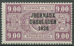 Belgien 1928 Zeitungspaketmarke Mit Aufdruck ZP 17 Mit Falz - Newspaper [JO]