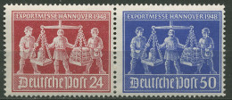 Alliierte Besetzung 1948 Messe Zusammendruck W Zd 1 Mit Falz - Mint