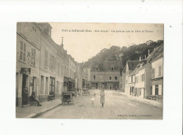 IVRY-la-BATAILLE   -  Rue Grande - Vue Prise Au Coin Du Débit De Tabacs - Ivry-la-Bataille