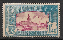 GUADELOUPE - 1939 - N°YT. 154 - Pointe à Pitre 1f40 - Neuf Luxe ** / MNH / Postfrisch - Neufs