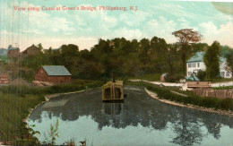 View Aldng Canal At Green S Bridge - Phillipaburg -  N.J - Autres & Non Classés