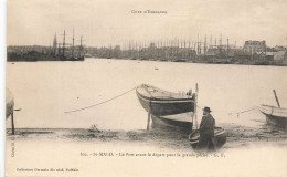 St Malo * Le Port Avant Le Départ Pour La Grande Pêche * Terreneuvas Terreneuviers Bateaux - Saint Malo