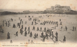 St Malo * Le Fort National , Le Collège En Récréation * Jeux D'enfants - Saint Malo