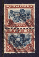 SOUTH AFRICA — SCOTT 44c — 1936 2/6- TREKKING, BRN & SLATE GRN — USED — SCV $300 - Used Stamps