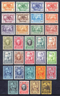 PORTUGAL — SCOTT 346-376 — 1925 CAMILLO CASTELLO-BRANCO SET — MH — SCV $244 - Unused Stamps