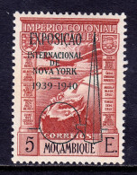 MOZAMBIQUE — SCOTT C7 (note) — 1938 NY WORLD'S FAIR OVERPRINT — MNH — SCV $50 - Mosambik