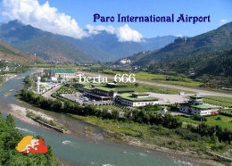 Bhutan Paro International Airport New Postcard - Bhoutan