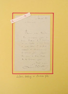 ● L.A.S Ludovic HALEVY à Alexandre DUMAS Fils - Petite Lettre Autographe - Dramaturge Librettiste D'opérettes & D'opéras - Escritores