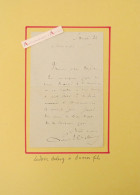 ● L.A.S Ludovic HALEVY à Alexandre DUMAS Fils - Petite Lettre Autographe - Dramaturge Librettiste D'opérettes & D'opéras - Schriftsteller