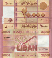 LEBANON 20000 LIVRES - ٢٠١٢ (2012) - Paper Unc - P.93a Banknote - Liban