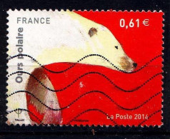 2014 N 4846 OURS POLAIRE OBLITERE  #234# - Usati