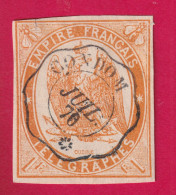 TIMBRE TELEGRAPHE N°3 CAD CONDOM GERS COTE 325€ TIMBRE BRIEFMARKEN STAMP FRANCE - Telegramas Y Teléfonos