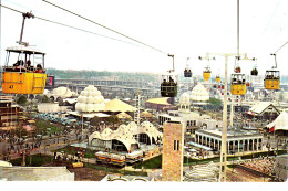 CY41. Vintage US Postcard.  New York World's Fair. The Swiss Sky Ride - Expositions