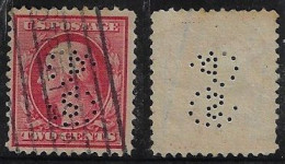 USA United States 1902/1963 Stamp With Perfin SP/S By Southern Pacific Steamship Lines Lochung Perfore - Perforados