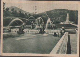 Cartolina Viaggiata Affrancata Francobollo Rimosso Caserta Parco Reale 1945 - Caserta