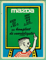 Sticker - MAZDA = Kompleet De Voordeligste - Stickers