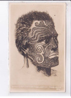 NOUVELLE ZELANDE : Tomika Tem Mutu - Tattooed Maori Chief (tatouage - Chef) - Très Bon état - New Zealand
