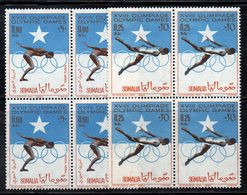 QUS - SOMALIA 1964 ,  Yvert N. 33/34  In Fresca Quartina ***  MNH (2380A) Olimpiadi Tkyo - Somalie (1960-...)