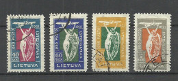 LITAUEN Lithuania 1921 = 4  Values From Set Michel 109 - 115 O - Lituania