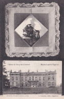 GOUFFERN EN AUGE -- Chateau Du Bourg Saint Léonard......Mouchoir ,Point D'Argentan......à Saisir - Other & Unclassified