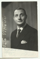 AUTOGRAFO VITO VITTORIO SU CARTA FERRANIA   - NV FP - Chanteurs & Musiciens